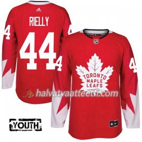 Lasten NHL Toronto Maple Leafs Pelipaita Morgan Rielly 44 Adidas 2017-2018 Rot Alternate Authentic